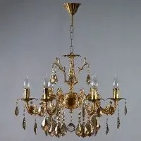 Люстра AMBIENTE by Brizzi Granada 2118/6 AB Honey Leaf