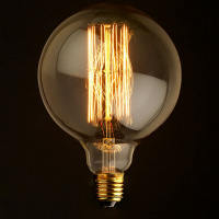 Ретро лампочка накаливания Эдисона G125 G12540