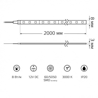 Светодиодная лента Basic BT020