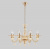 Люстра Crystal Lux CAETANO SP-PL8 AMBER