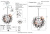 Люстра Crystal Lux LETISIA SP9 GOLD Люстра Crystal Lux LETISIA SP9 GOLD