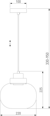 Подвесной светильник Jeffry 50241/1 LED