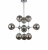Подвесной светильник Lumina Deco Gala LDP 7006-9 CHR Подвесной светильник Lumina Deco Gala LDP 7006-9 CHR