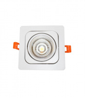 Встраиваемый точечный светильник Lumina Deco Fostis LDC 8064-SS-7WCOB-L98*W98 WHITE