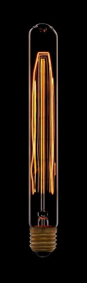 Лампа накаливания E27 40W трубчатая золотая 053-570