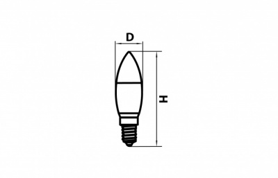 Лампочка светодиодная LED 940542