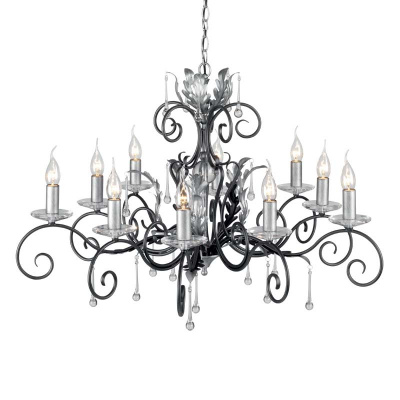 Люстра Elstead Interior AML10 BLK-SILVER