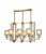 Подвесная люстра Lumina Deco Manhattan LDP 8012-8P F.GD