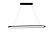 Светильник подвесной Crystal Lux PROXIMO SP42W LED L1100 BLACK