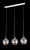 Подвесной светильник Maytoni Iceberg P012-PL-03-N