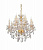 Хрустальная подвесная люстра Lumina Deco Eliza LDP 7026-8+4 SL+GD