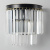 Бра Crystal Lux MAXIME AP2 BLACK Бра Crystal Lux MAXIME AP2 BLACK