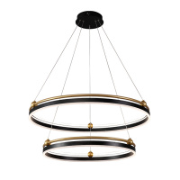Люстра Crystal Lux FERNANDO SP123W LED  BLACK/GOLD