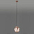 Подвесной светильник Moire Long 50157/1 золото